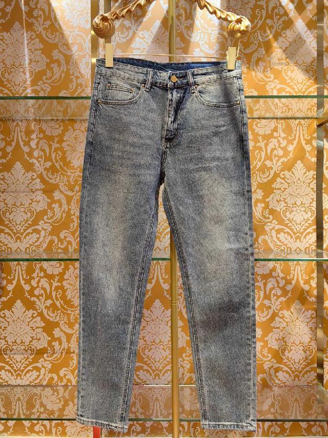 2025新款牛仔裤 完美蓝色水洗