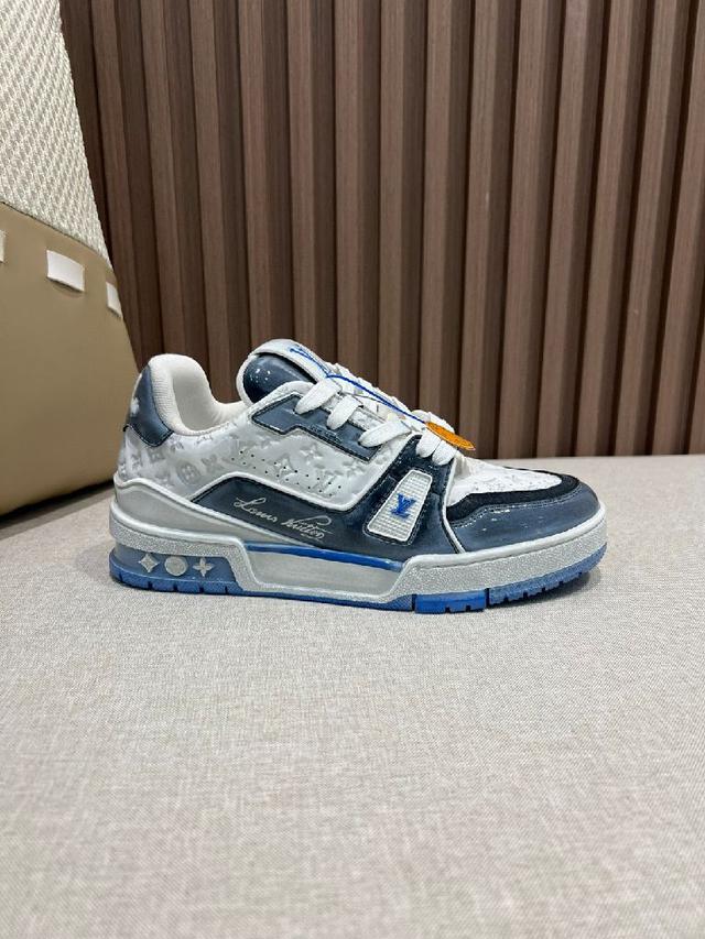 VS独家定制面料牛皮拼高丝光牛反绒 独特官网步骤线头流出