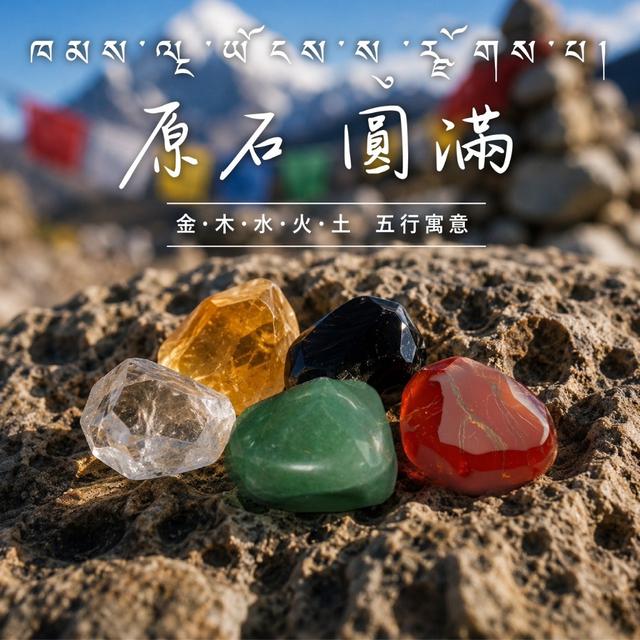 預購 西藏朝聖系列｜ 五行圓滿・隨身祈願瓶-10/7號中午12點結單