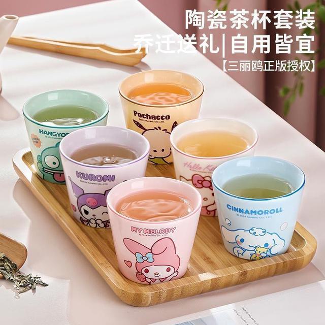 新款可愛三麗鷗下午茶茶杯(預購)