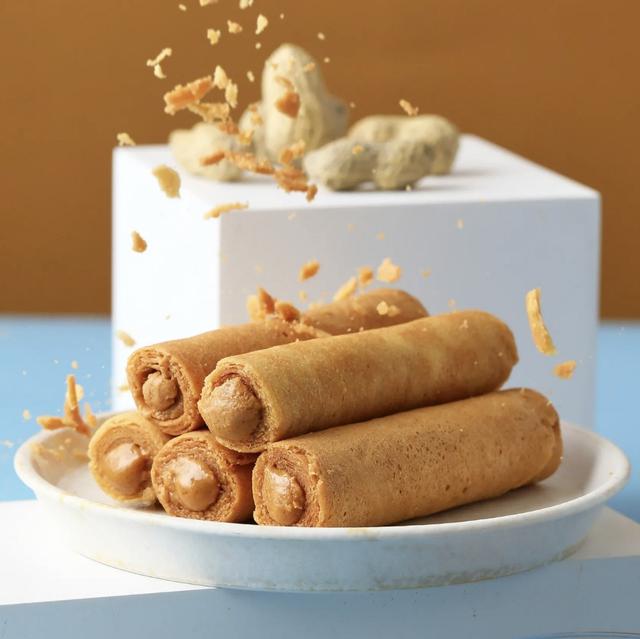 【海邊走走】花生愛餡蛋捲(附贈提袋)#12/21