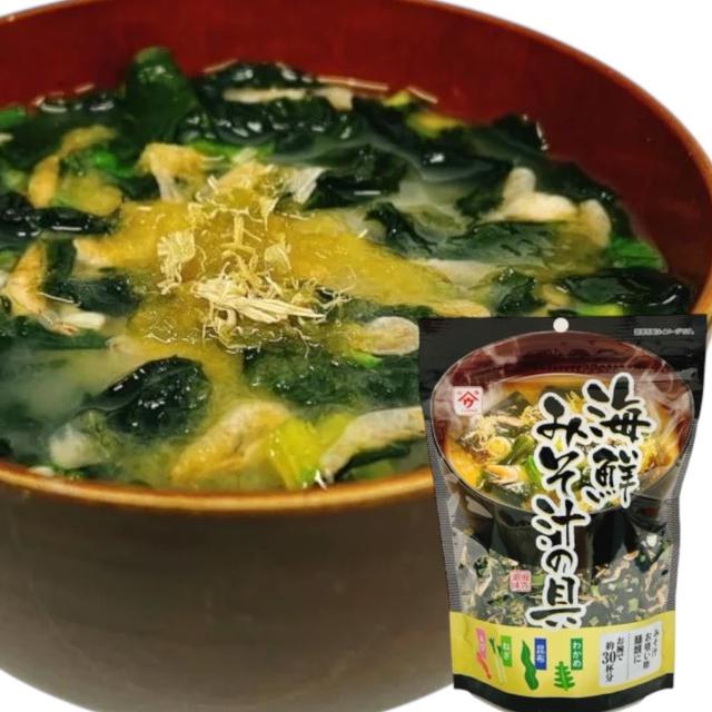 日本🇯🇵魚屋即食味噌湯系列 海鮮味噌湯料 60g（10入） 📍收單日：9/10(四)