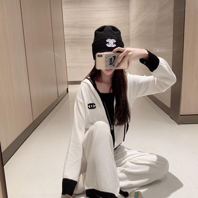 小香風針織套裝
