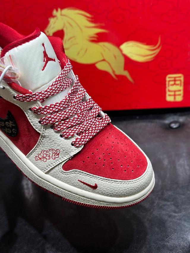 公司级 # Air Jordan 1 Low 防滑 低帮 倒钩联名款