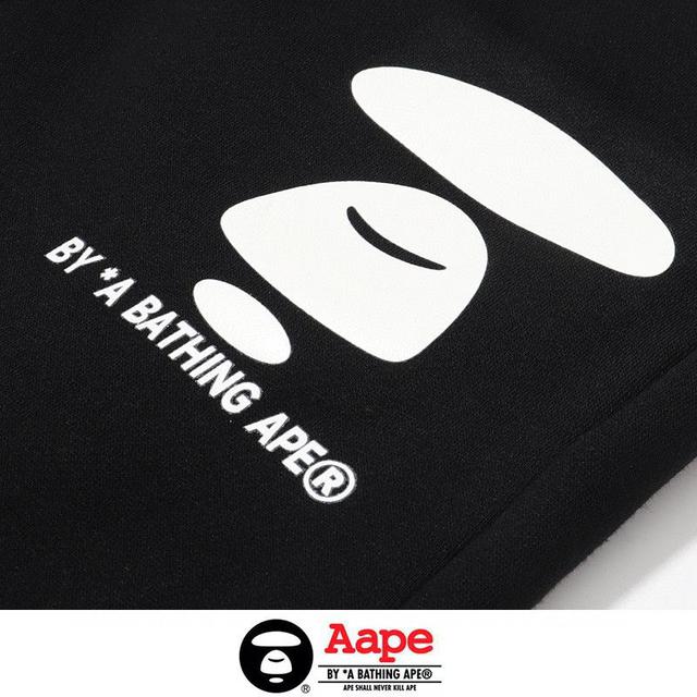 0934毛圈薄款 934加绒厚款 猿人头AAPE宽松 休闲卫裤运动长裤 M L XL XXL