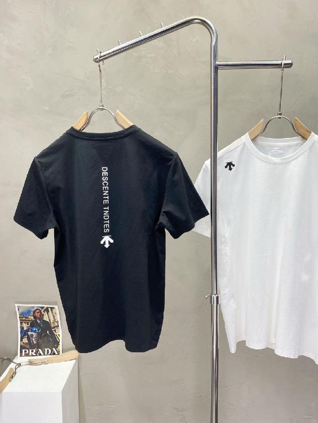 迪桑特 DESCENTE /25ss春夏新品 户外防晒速干吸湿运动抗菌短袖T恤