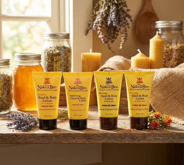 美國_ The Naked Bee 天然蜂蠟護膚乳液 4件組#隨時結單