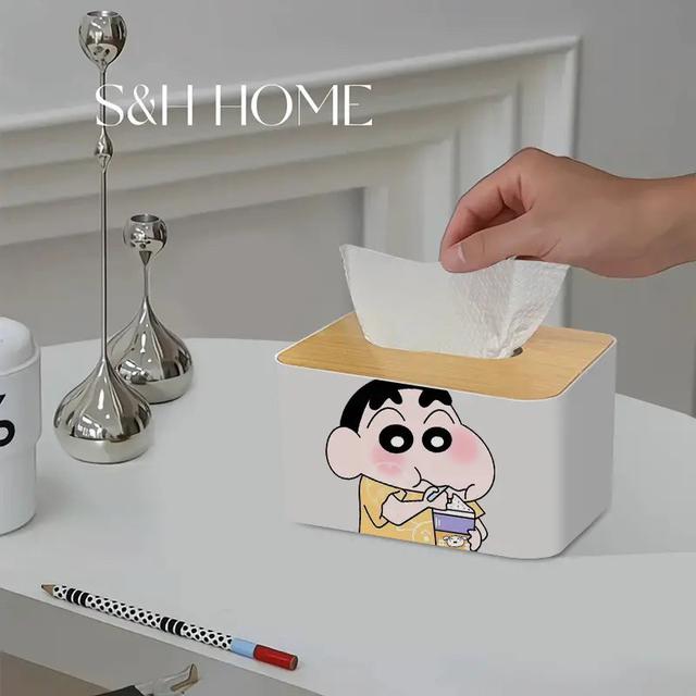 可愛卡通桌面紙巾盒(預購)