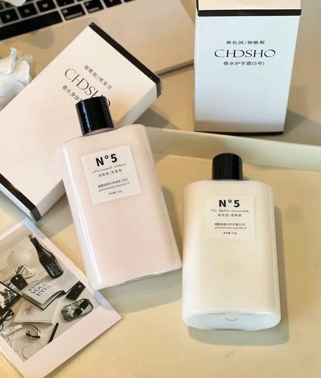 A992-香奈兒No.5香水身體乳護手霜