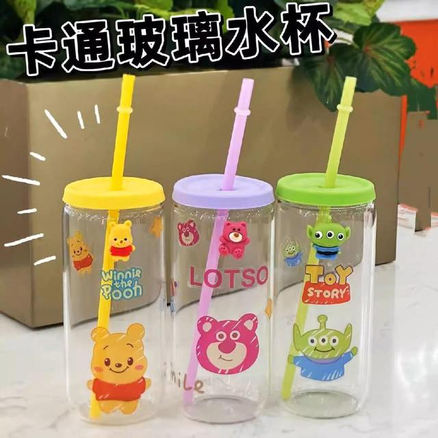 ins高顏值奶茶玻璃杯吸管杯（預購）