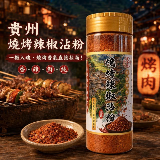 預購 【炙香坊】香辣鮮純萬用調味粉180g-9/8下午3點收單