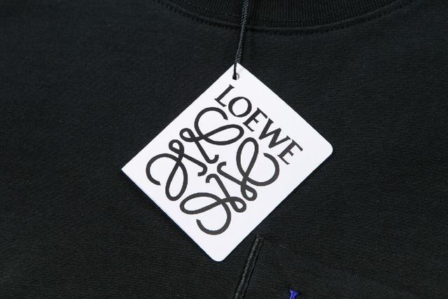 西法火焰口袋刺绣logo圆领短袖，高克重原版洗水