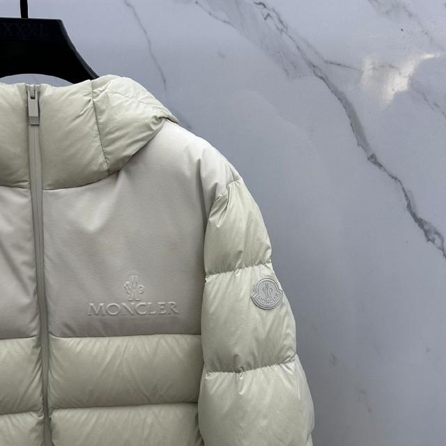 顶级天花板★MONCLER蒙口ss24秋冬新款纯色字母Logo