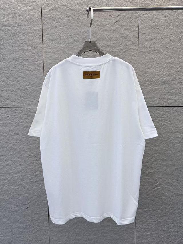 2026春夏新款 3D立体滴胶  圆领短袖t恤 上身超舒服