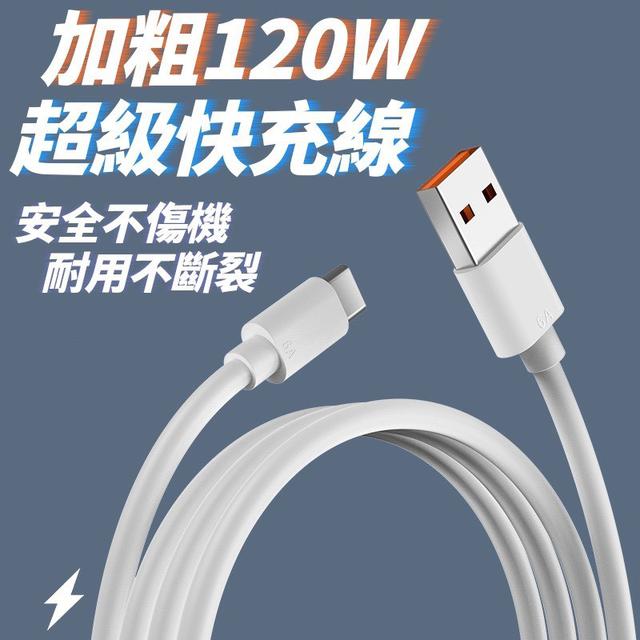 【預購商品】【0424結單】【批發】加粗120W超級快充線 250422-18