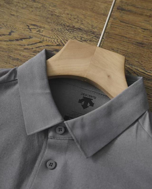 迪桑特户外激光镂空三角形长袖T恤