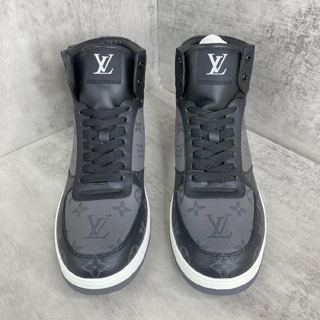 高帮运动鞋 Monogram 丹宁布取自可循环聚酯纤维