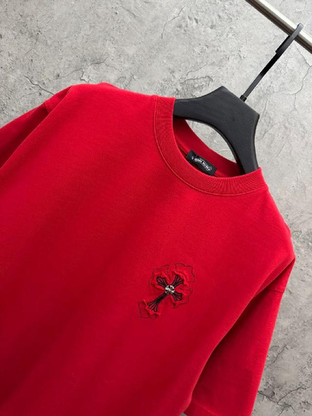 前后刺绣🪡工艺梵文十字架LOGO标识 纯原品质 原版面料750 ％棉质