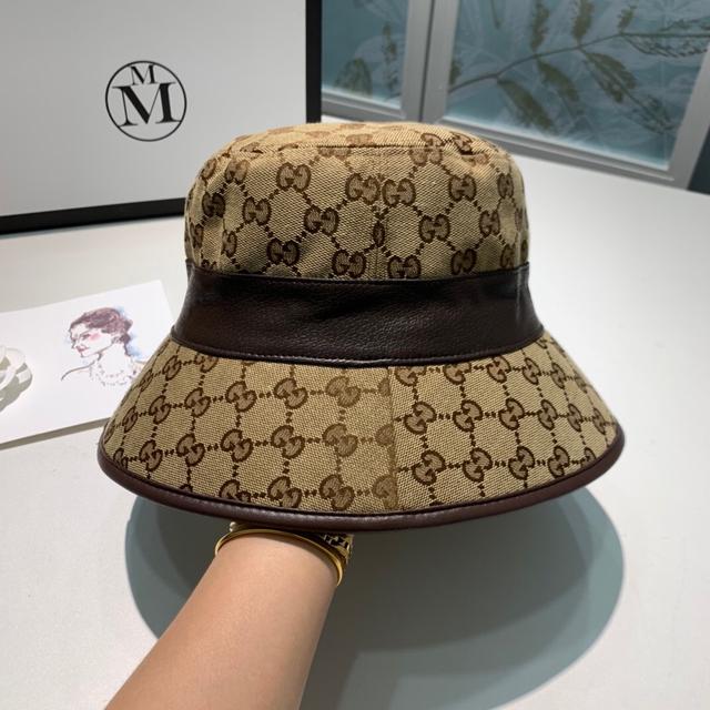 原单高品质 Gucci古奇2020秋季渔夫帽，原版帆布定制，轻盈透气！实物拍摄，男女通用！