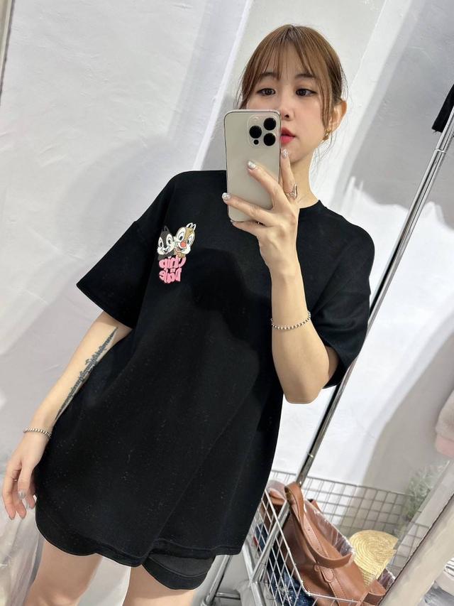 超可愛前後印奇奇蒂蒂太空棉T(預購)