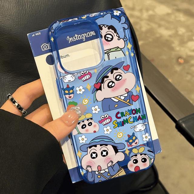 可愛校服小新透明手機殼(預購)