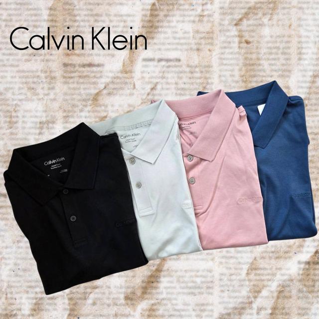 美國 us Calvin Klein Liquid touch絲滑涼感男士短袖POLO衫#請有單就下