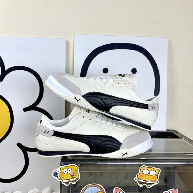 热销推选,原盒真标 彪马dm001联名粉白 高版本套楦工艺