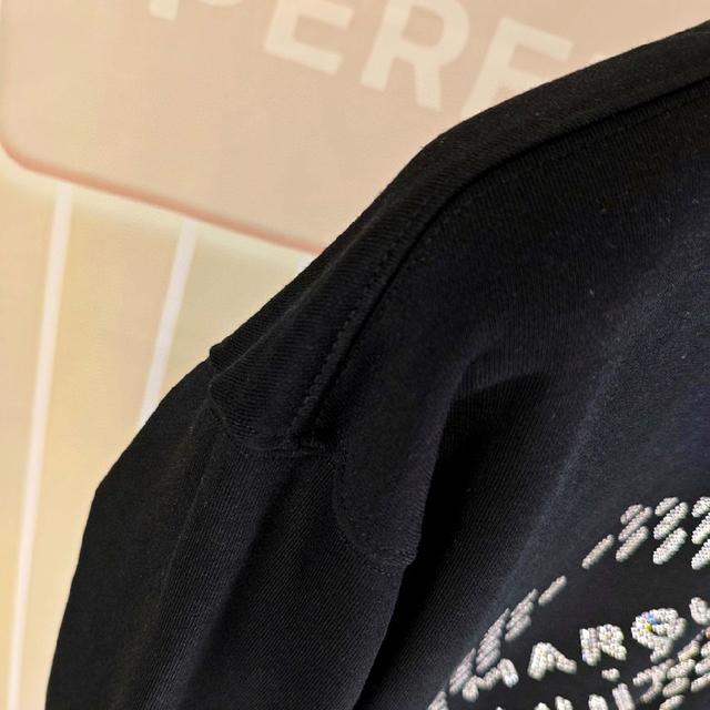 OS宽松落肩偏大版型⚠️✨✨印花logo图案设计 原版进口420克双股纯棉面料