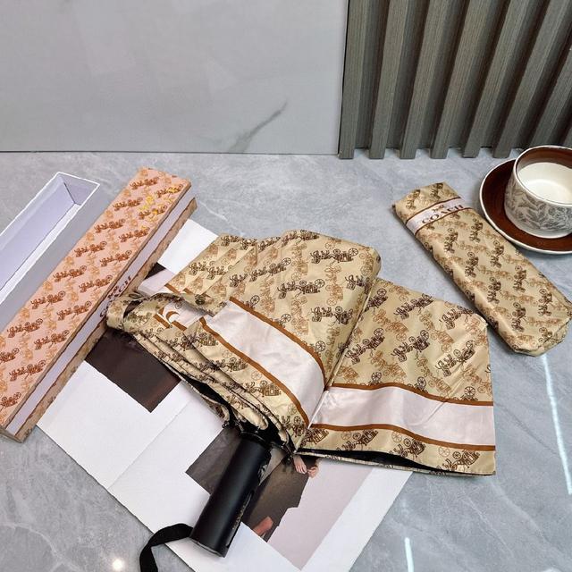 新款 五折 折叠晴雨伞  时尚原单代工品质 细节精