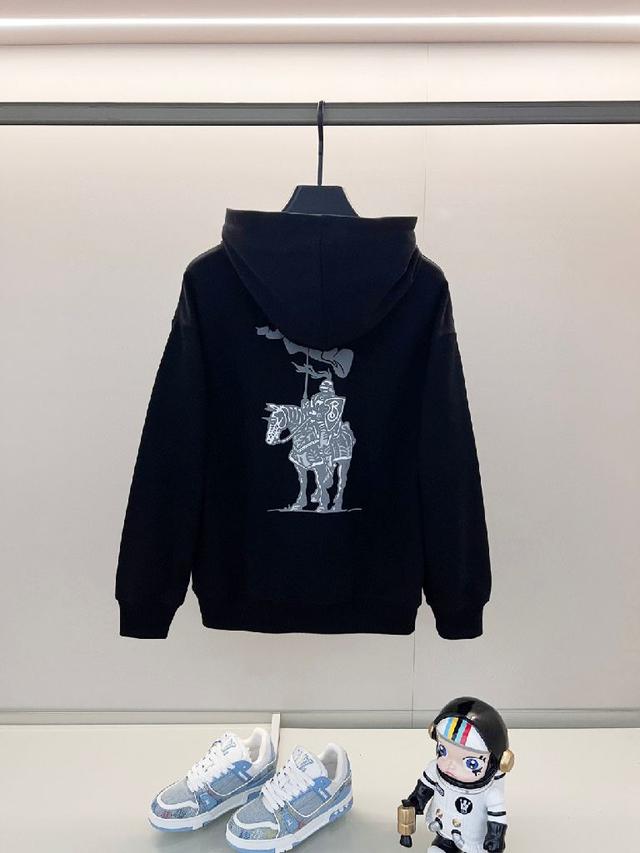 BURBERRY/巴宝莉 420克纯棉连帽卫衣