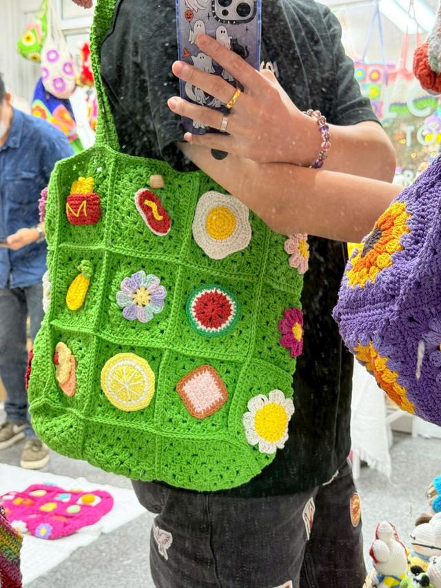 〔預購〕0314結單 泰國文創 手工編織立體宮格托特包 ITG325