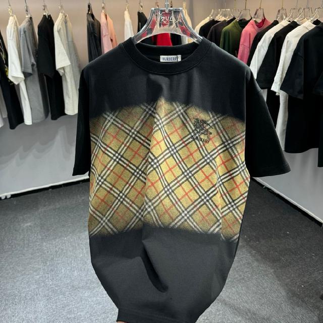 270克纯棉面料  立体英文字母绣花 黑白 SMLXLXXL5个码