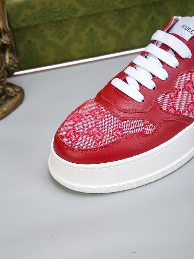 独家首发 古奇～独特现代风运动鞋。专柜代购🏃休闲