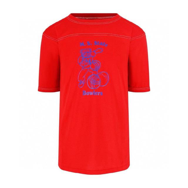 确保印花随褶皱面料伸缩而不开裂。Anagram刺绣运用高密度平针刺绣工艺