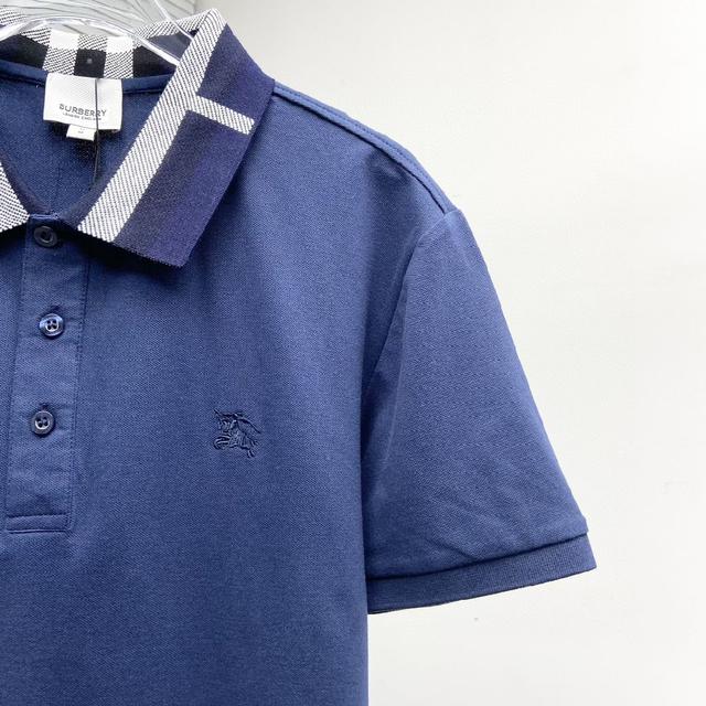 BBR* 春夏新款翻领POLO 胸前刺绣Logo