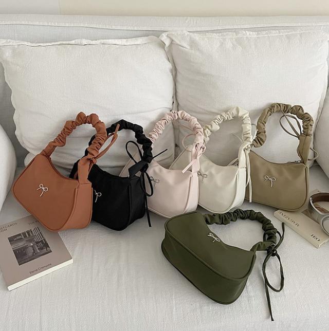 【預購商品】【0420結單】【批發】法式小眾蝴蝶結單肩腋下包 260417-23