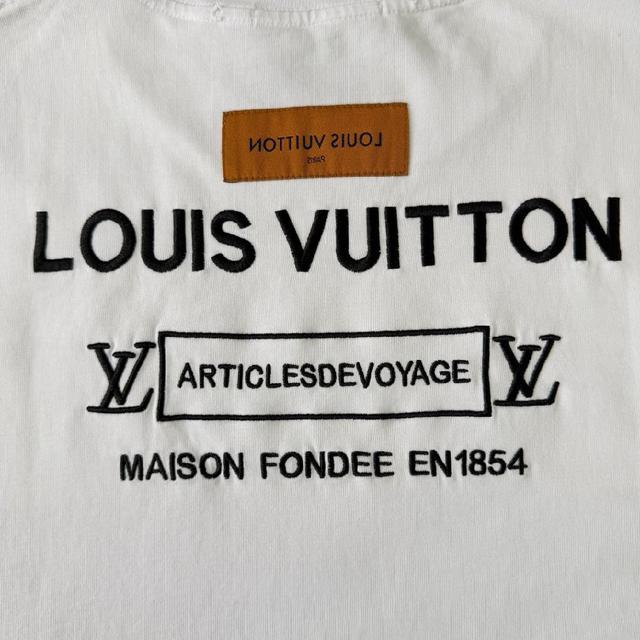 Louis Vuitton/路易威登 高品质320克圆领短袖T恤