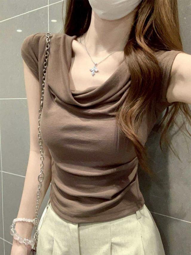 【預購商品】【0408結單】【批發】甜辣性感一字領短袖T 260404-02