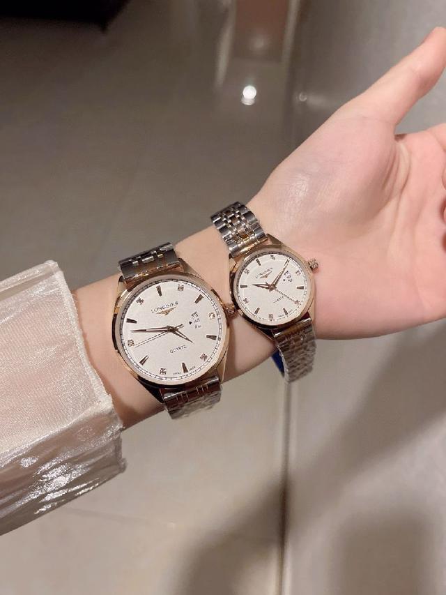 装进口石英机芯  矿物质玻璃镜面 316L精钢表壳