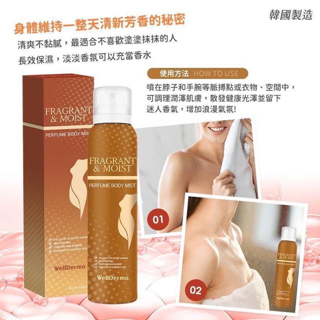 短效期優惠⏰韓國WELLDERMA 煙酰胺肌膚美白煥顏香氛身體噴霧 180ml【買一送一】-6/10號中午12點結單