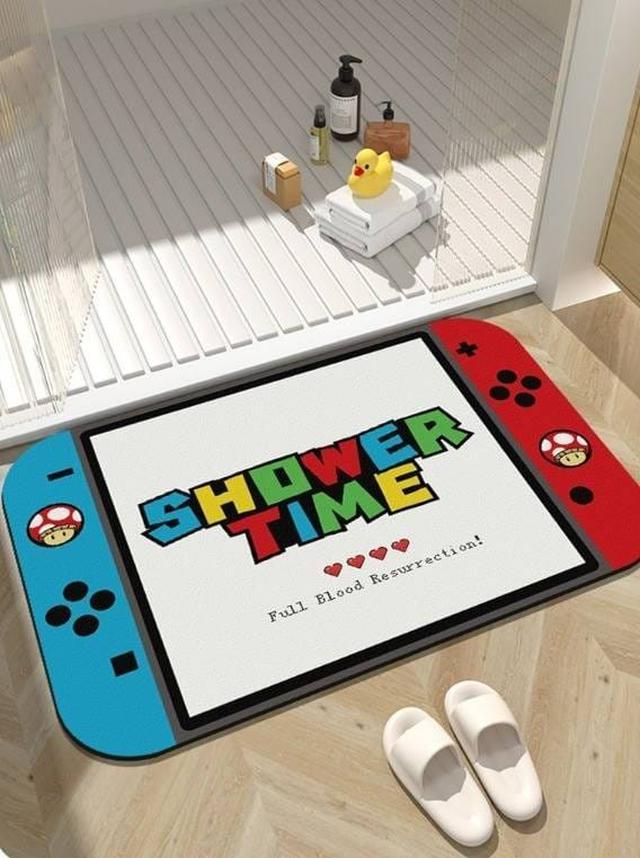 可愛Switch珪藻土腳踏墊(預購)