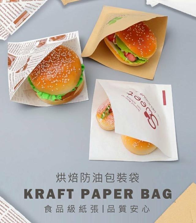 【預購】【1205結單】【批發】英國風食物三角防油紙袋200張