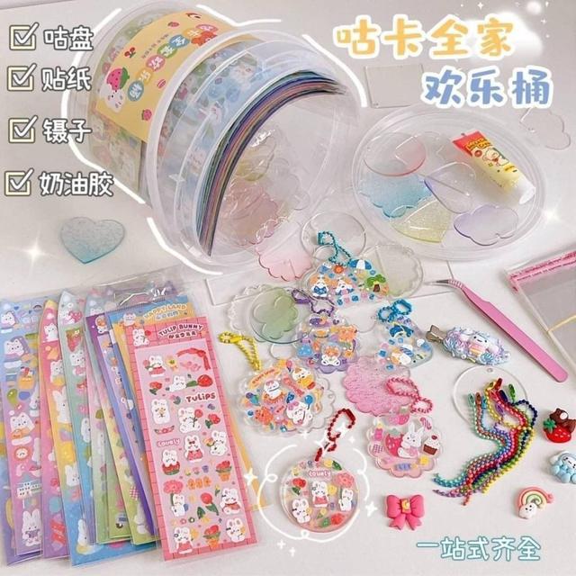 【預購】【0810結單】【批發】醋咪手作-最夯的咕咔歡樂桶191件組