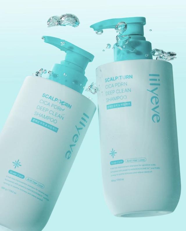 韓國Lilyeve 積雪草PDRN防脫舒緩洗髮露500g ➽結單日：3/16結單