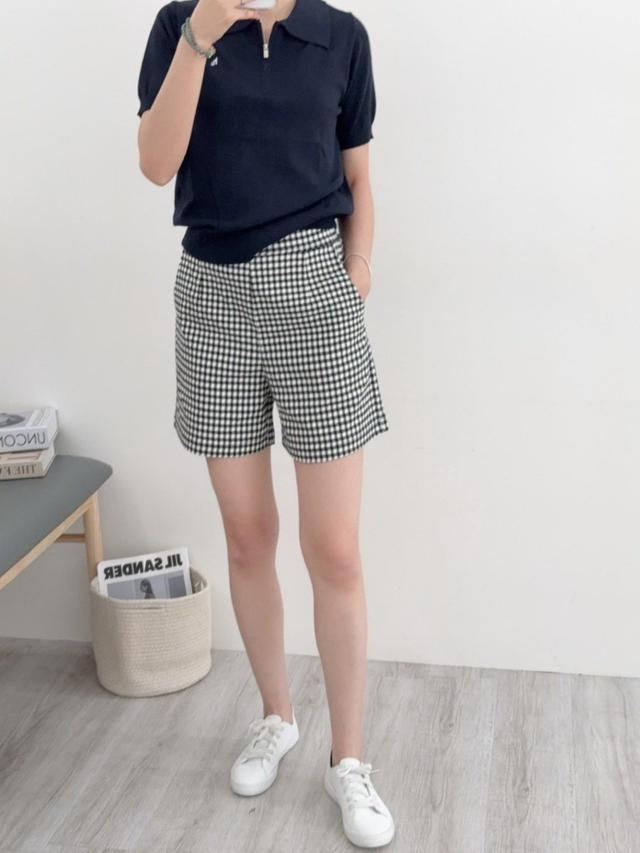 【預購商品】【0421結單】【批發】經典格紋短褲 250418-02