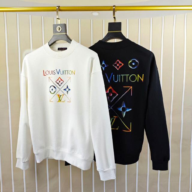 OS宽松落肩偏大版型⚠️✨✨印花logo图案设计 原版进口420克双股纯棉面