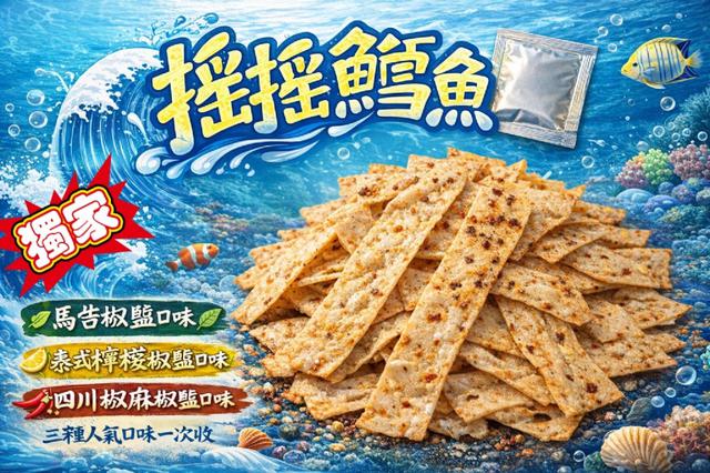 預購 搖搖鱈魚切片系列 150g-3/4號中午12點結單