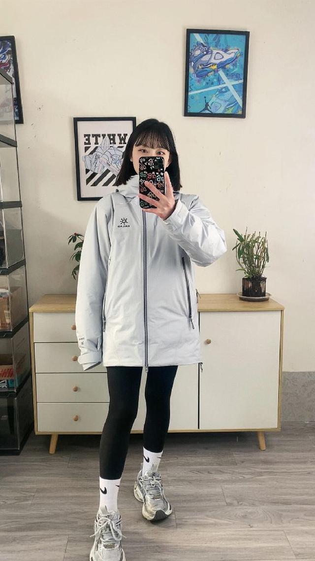 凯乐石阿斯本硬壳700蓬鹅绒防风防水户外滑雪羽绒服