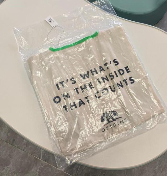 專櫃公司貨ORIGINS 帆布環保購物袋#04/01