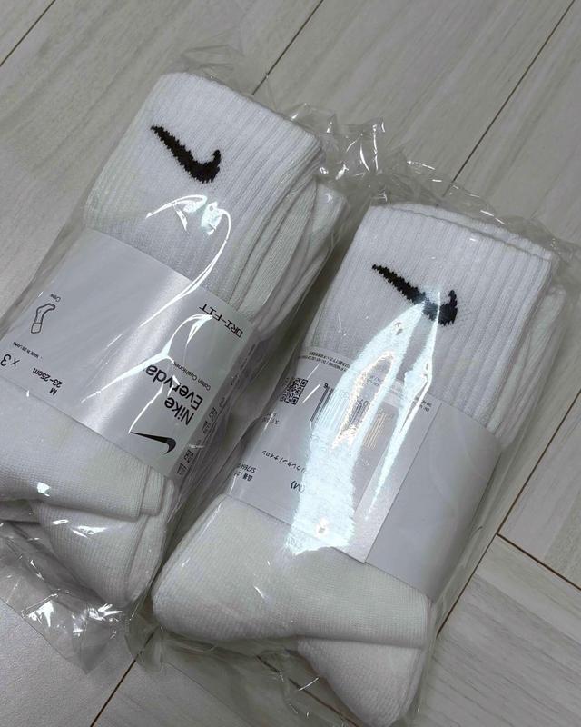 Nike 襪子 Everyday Cushioned 運動襪 休閒襪 訓練襪三件組(中筒)